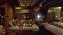 Accommodation aboard luxury yacht Silolona